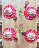 Load image into Gallery viewer, Individuales Morpho Pink/Red