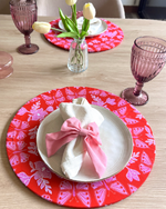 Load image into Gallery viewer, Individuales Morpho Pink/Red