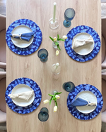 Load image into Gallery viewer, Individuales Morpho Light Blue/Navy