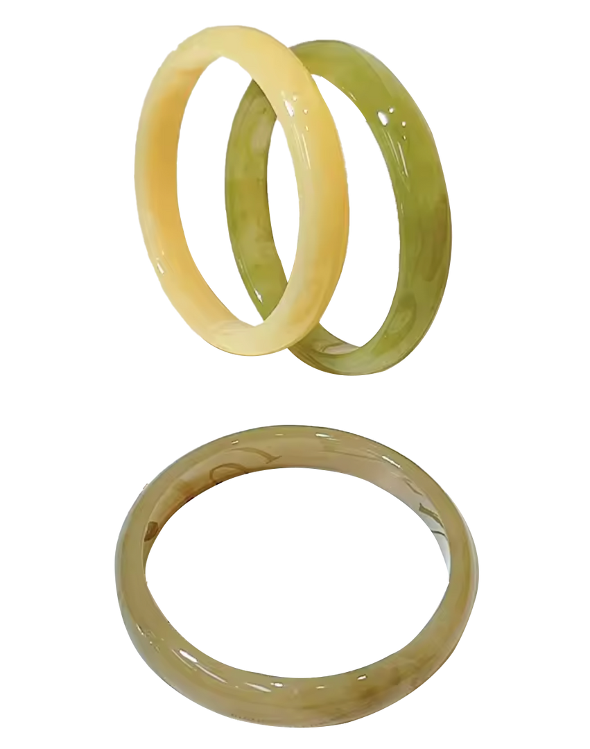 SET 3 PULSERAS VERDE/AMARILLO